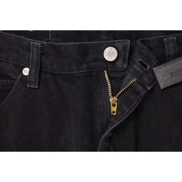 Vintage 90s Lee Riders Black Denim Tapered Jeans - Picture 3 of 7
